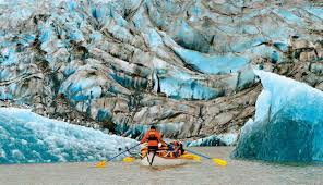 canoe adventure mendenhall glacier juneau