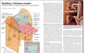 building a thickness sander