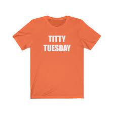 Titty Tuesday Unisex Jersey Short Sleeve Tee - Etsy