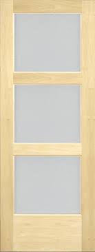 Glass 3 Panel Equal 3 Lite Steves Doors