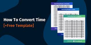 how to convert time template