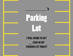 Behavior Incentive Chart Parking Lot Themed By Teaching