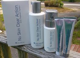 help clear up acne using nu skin clear