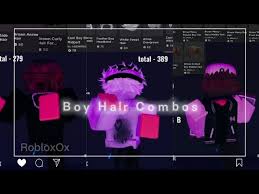 roblox boy hair combos part 1 you