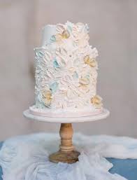 17 ercream painted wedding cake ideas