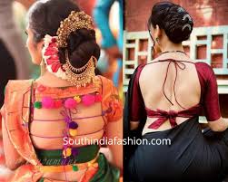 Back Knot Saree Blouse Designs Saree Blouse Designs