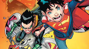 Anime Comics Super-Sons Robin Damian Wayne Superboy Su.. Custom Mat Free  Mat Bag | eBay