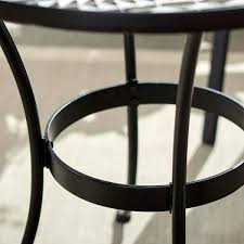 Glass Mosaic Patio Bistro Table Hd19206