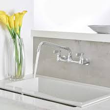 Bwe 2 Handle Wall Mount Kitchen Faucet