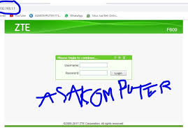 Now enter the default username and password of your router by accessing the admin panel. User Dan Password Modem Ont Indihome Zte F609 Terbaru 2021 Asakomputer
