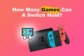 how many games can a switch hold with