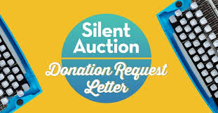 silent auction donation request letter