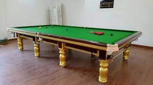 21 golden full size snooker table
