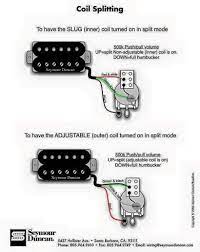 1 humbucker 2 single coils. Inner Or Outer Coil Split Wiring Diagram Luthier Guitar Guitar Pickups Guitar Building