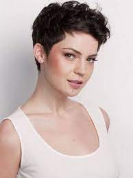 A pixie cut is a short hairstyle generally short on the back and sides of the head and slightly longer on the top and very short bangs. Pin On Haircuts