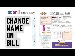 how to change name on electricity bill