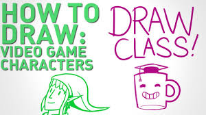 Learn everything you want about drawing game characters with the wikihow drawing game characters category. How To Draw Video Game Characters Draw Class Youtube