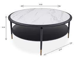 caleb round coffee table scandesigns