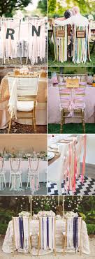 33 summer wedding chair décor ideas