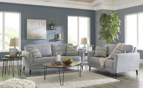 cardello pewter 2 piece living room set