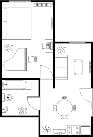 Simple Modern House Floor Plan Floor