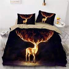 Bedding Sets Luxury Style Galaxy Deer