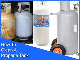how to clean a propane tank 5 easy