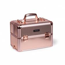 valigia porta trucco oro rosa inglot