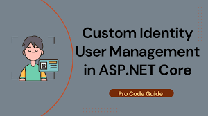 custom ideny user management in asp