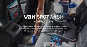 vax spotwash home cordless carpet