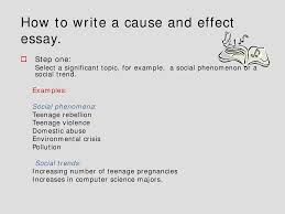cause and effect essay english language lecture slides docsity this is only a preview
