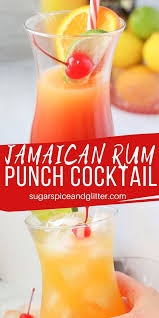 jamaican rum punch with video sugar
