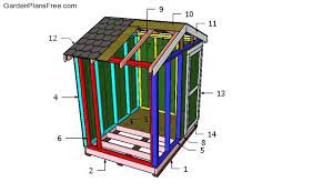 Garden sheds/bunk house/ ice fishing shacks available in three models: 6x8 Ice Shanty Plans Free Garden Plans How To Build Garden Projects