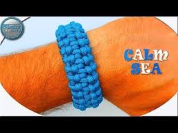 Paracord projects are both fun and useful, giving you a chance to test your artistic side. How To Make Paracord Bracelet Sea Calm Diy Paracord Tutorial Fast And Easy Beginners Youtube Paracord Bracelets Paracord Tutorial Paracord Bracelet Designs