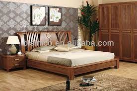 bedroom furniture design wooden bed design