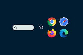 web browser vs search engine what s