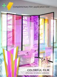 01xc Colorful Glass Paper Transpa
