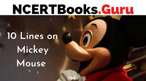 10 lines on mickey mouse for students