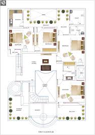 45x80 duplex house plan first jpg