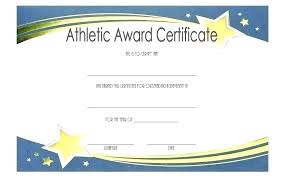 Running Certificates Templates Free Athletic Certificate