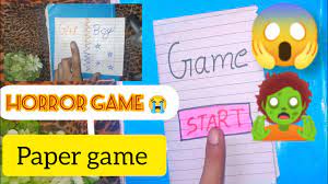 diy paper game paper game with