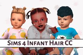 31 adorable sims 4 infant hair cc for