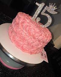 Birthday Cake Idea For 15 Year Old Girl 15th Birthday Pinterest  gambar png