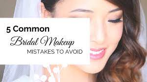 5 common bridal makeup mistakes to