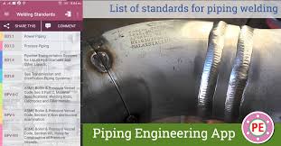 Applicable Codes And Standards For Welding Of Piping Systems
