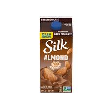 silk dark chocolate almond milk