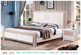 Solid Wood Modern Luxury Queen Size Bed