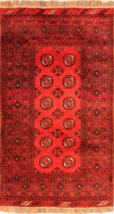 afghan bokhara red rectangle 3x5 ft