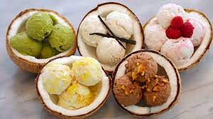 dairy free coconut homemade ice cream