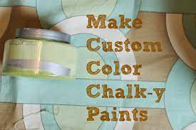 Make Custom Color Chalk Y Paint Miss